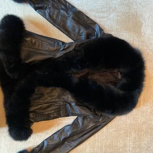 Fur coat